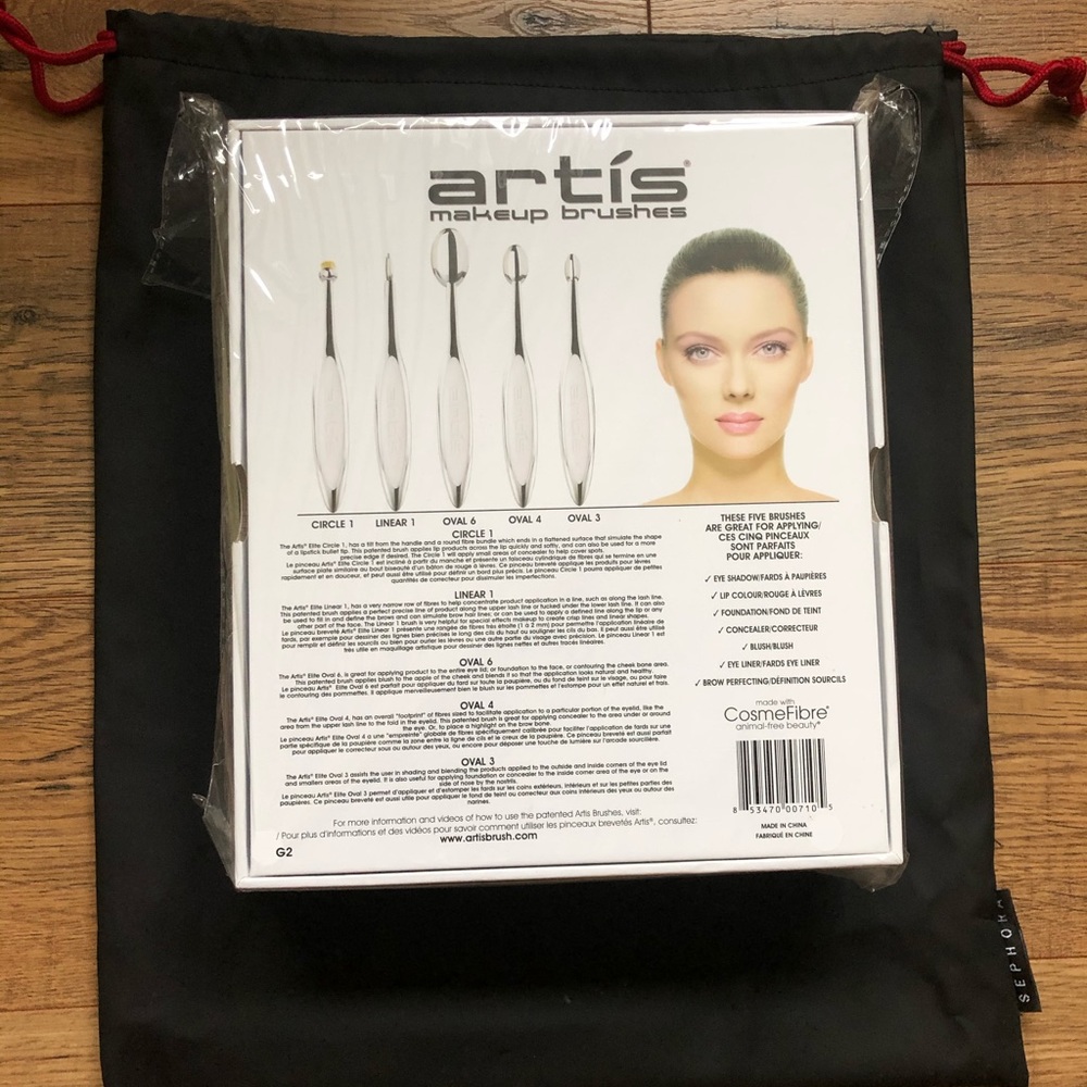Artis Elite Mirror Five Makeup Brush Set